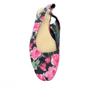 Christian Siriano Slingback shoes Floral design Size 10